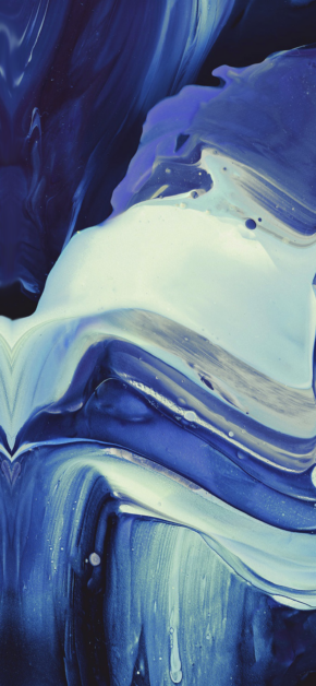 Abstract in Liquid Blue (iOS 14 Concept)