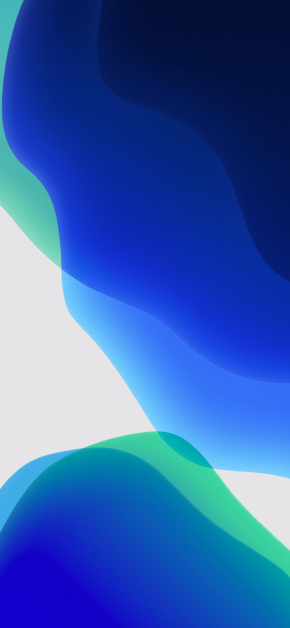 iOS 13 Official Stock Wallpaper (Ultra HD) – Green Dark