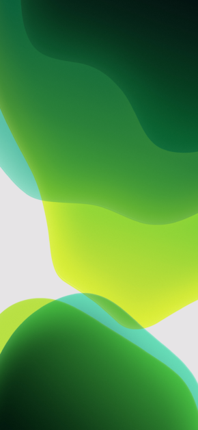 iOS 13 Official Stock Wallpaper (Ultra HD) – Green Light