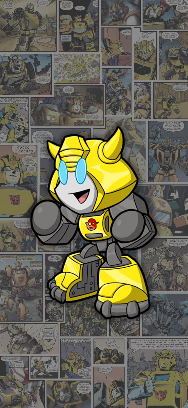 Default wallpaper of Bumblebee