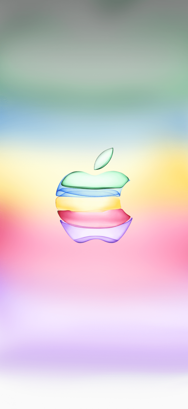 Default wallpaper of Apple Event – By Innovation Only Wallpaper – iSpazio Rainbow