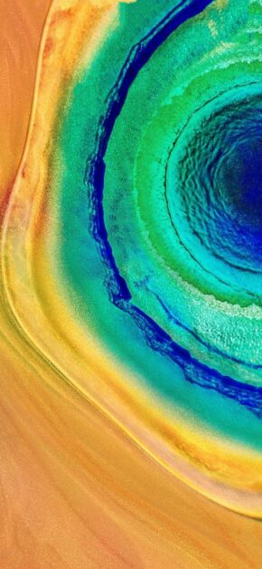 Huawei Mate 30 Pro – Stock Wallpaper – Green