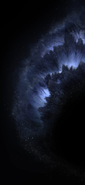 iPhone 11 Pro – Space Silver (Dark) – Stock Wallpaper – Original from Apple (Full HD)