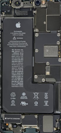 iPhone 11 Pro Internals Wallpaper