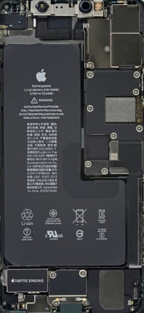 iPhone 11 Pro Max Internals Wallpaper