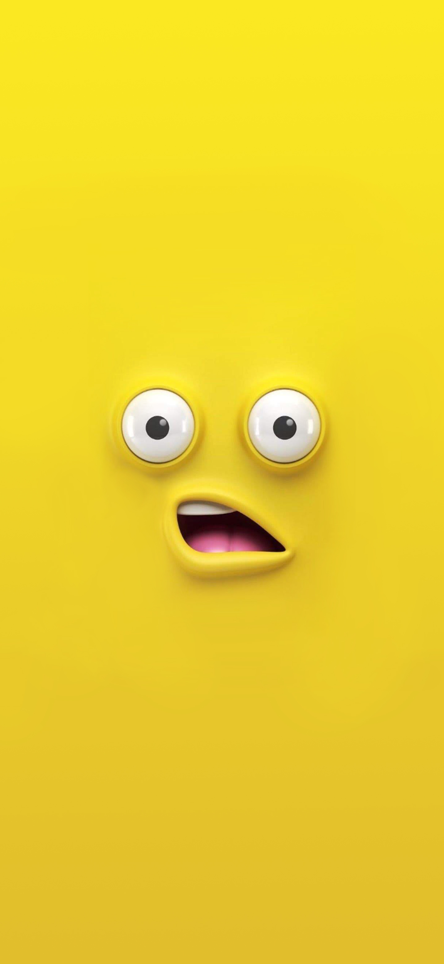 294486 Cartoon Facial Expression Yellow Emoticon Smile Apple iPhone XR  wallpaper hd 828x1792  Rare Gallery HD Wallpapers