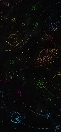 Dark Space - Whatsapp Dark Wallpaper