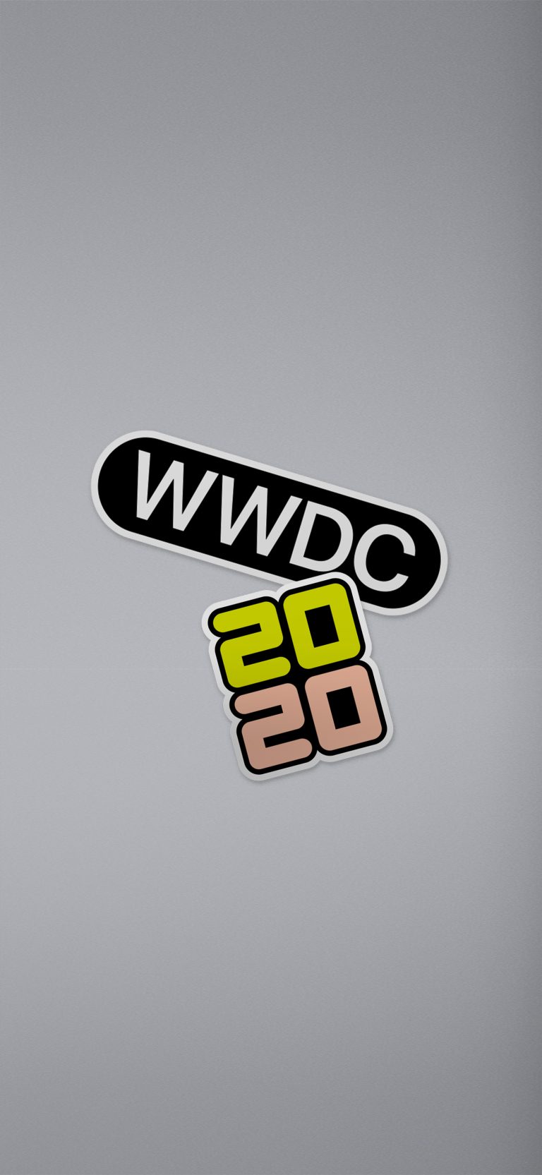 Default wallpaper of WWDC 2020 Official Wallpaper – #WWDC20