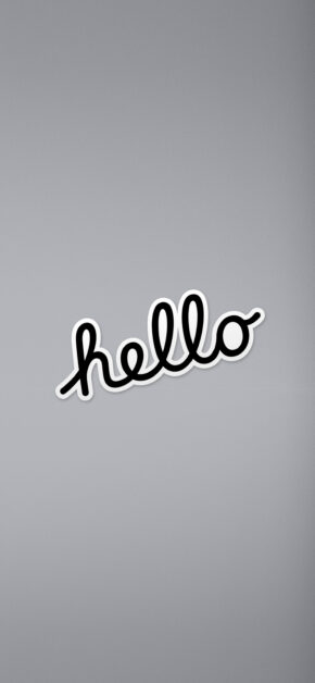 WWDC 2020 Official Wallpaper – Hello (#WWDC20)