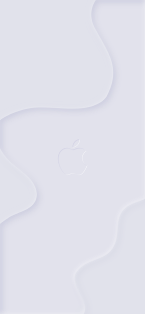 Apple Logo in Neumorphism Design (Soft UI) | First Experiment by Wallpapers Central