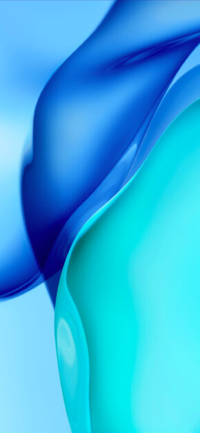 Huawei P40 Pro Stock Wallpaper | In-Blue