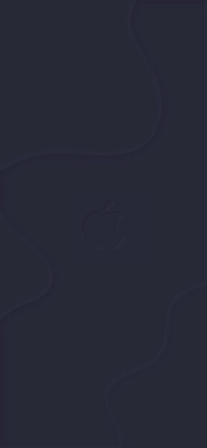 Apple Logo in Neumorphism Design (Soft UI) | Dark Mode | First Experiment by Wallpapers Central