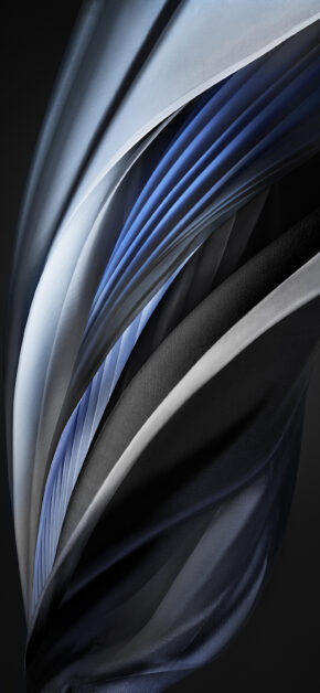 iPhone SE (2020) Silk Silver Mono Light – Official Stock Wallpaper