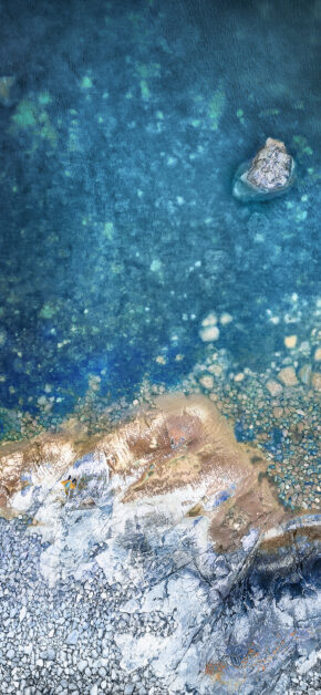 Official iPad Pro (2017) – Silver Marble | Stock Wallpaper
