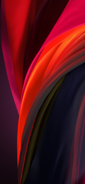 iPhone SE (2020) Silk Purple Dark – Official Stock Wallpaper
