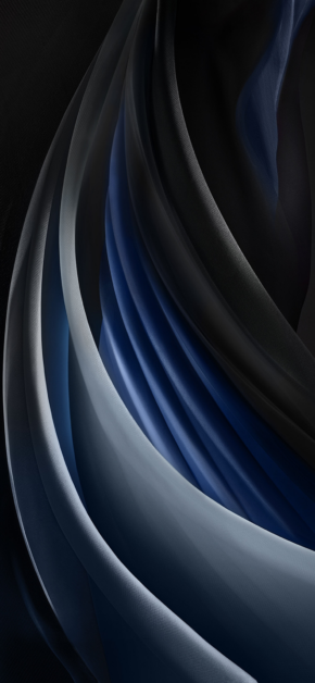 iPhone SE (2020) Silk Space Grey Mono Dark – Official Stock Wallpaper