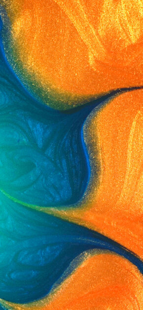 Glittered Vortex – Yellow