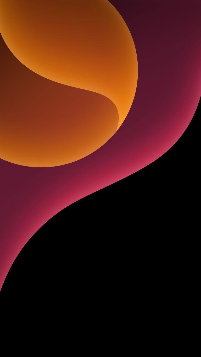 Default wallpaper of OLED Fold Orange and Pink