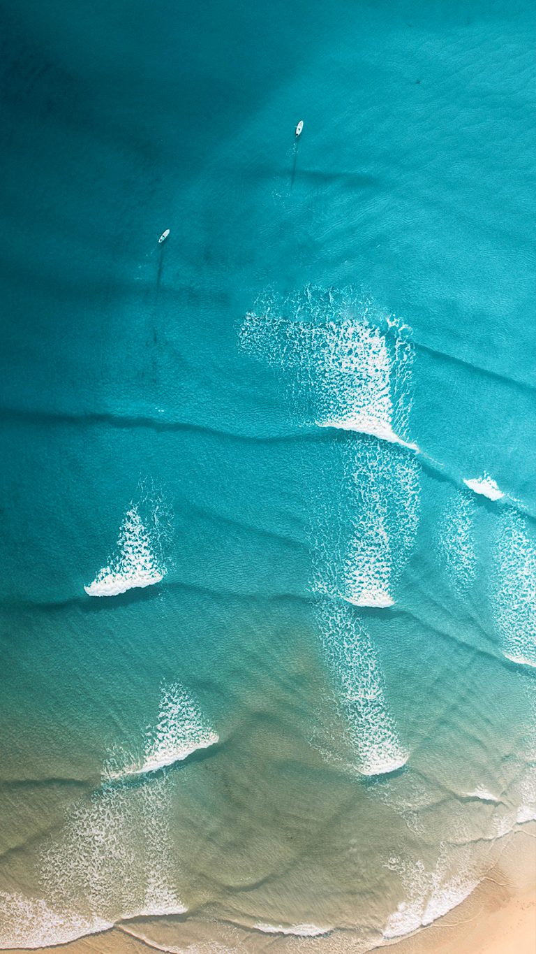 Default wallpaper of Flat Sea