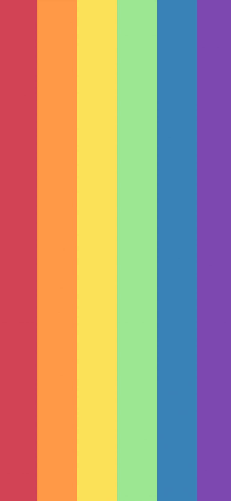 Default wallpaper of Apple Pride 2020 Official Wallpaper