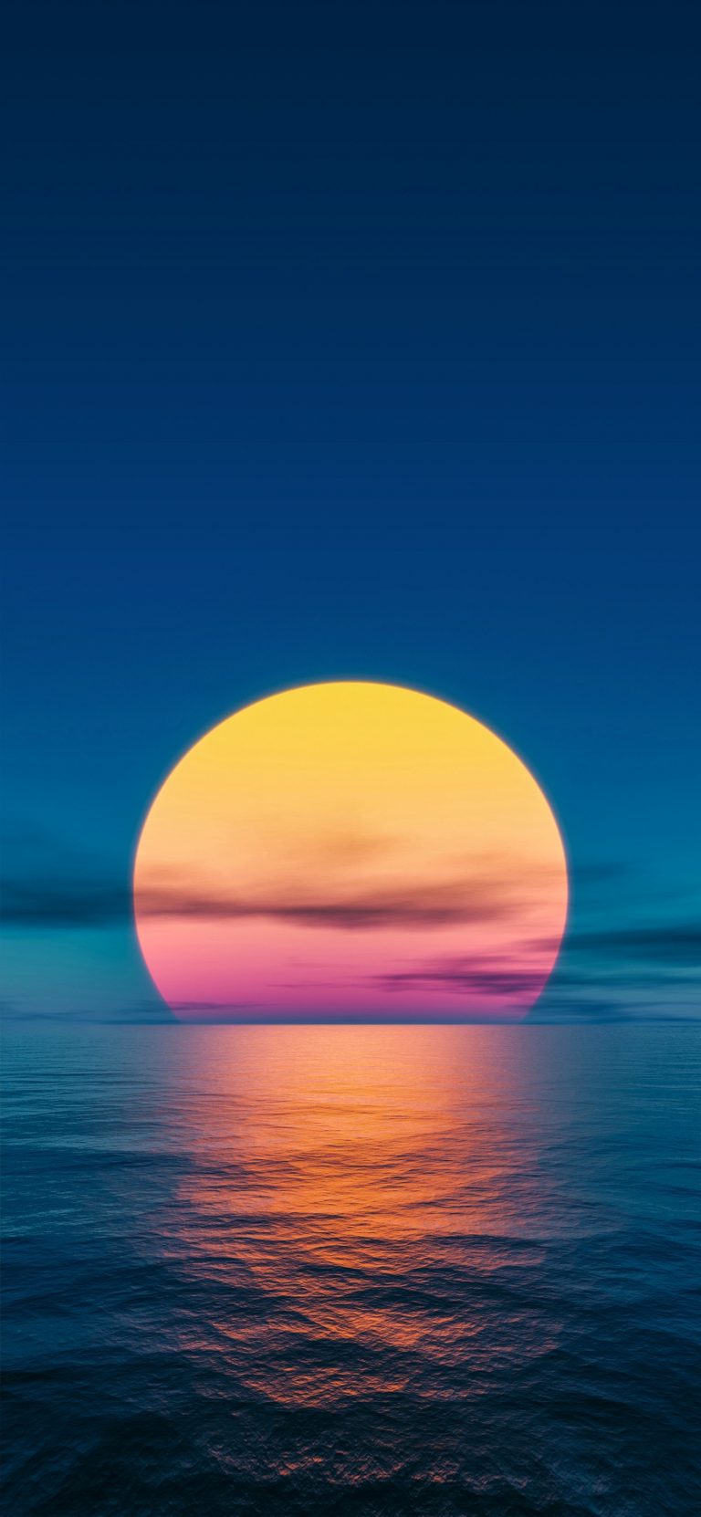 Default wallpaper of Romantic Sunset