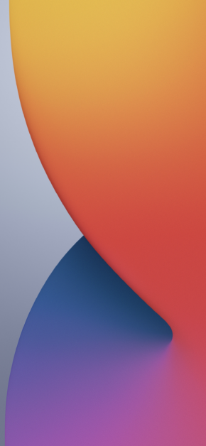iOS 14 Warm Light Stock Official Wallpaper (Full Quality)