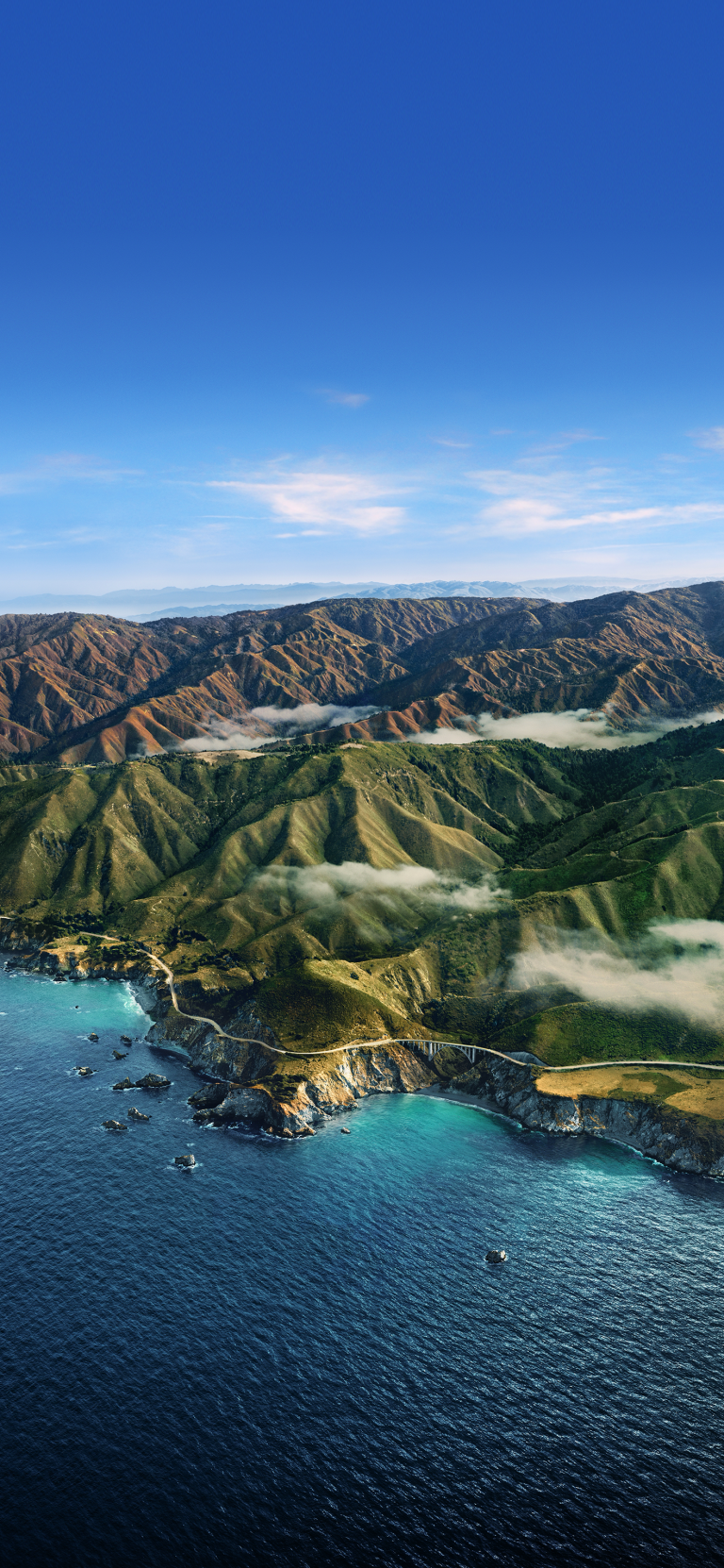 Default wallpaper of macOS Big Sur Stock Wallpaper – Official Wallpaper Landscape Morning (Full Quality 5K)