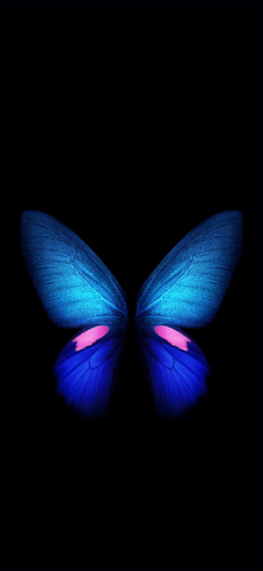 Butterfly - Galaxy Fold (Blue) | LIVE Wallpaper - Wallpapers Central