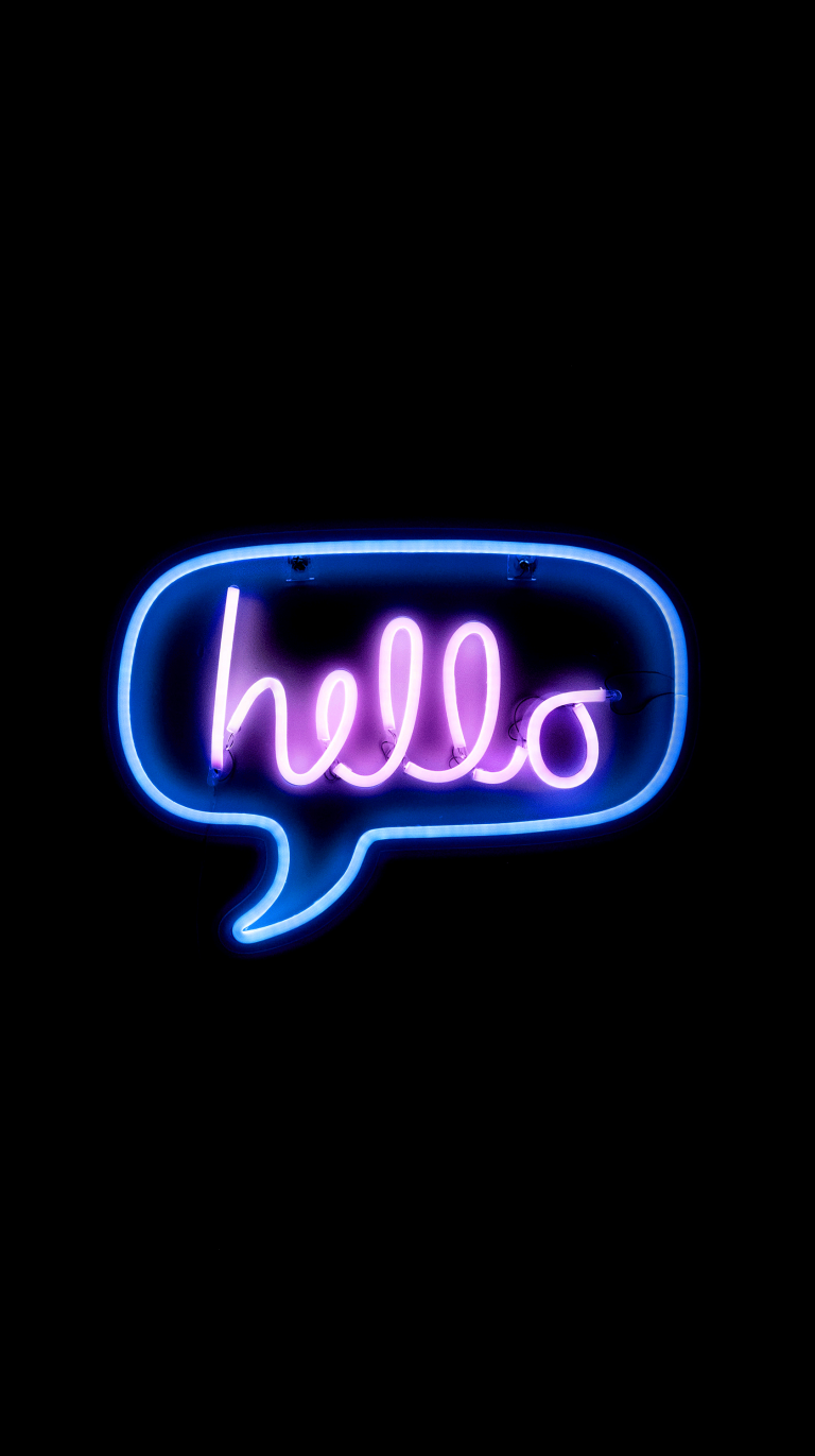 Default wallpaper of Hello