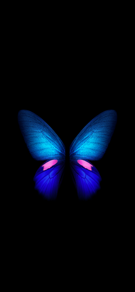 Butterfly - Galaxy Fold (Blue) | LIVE Wallpaper - Wallpapers Central