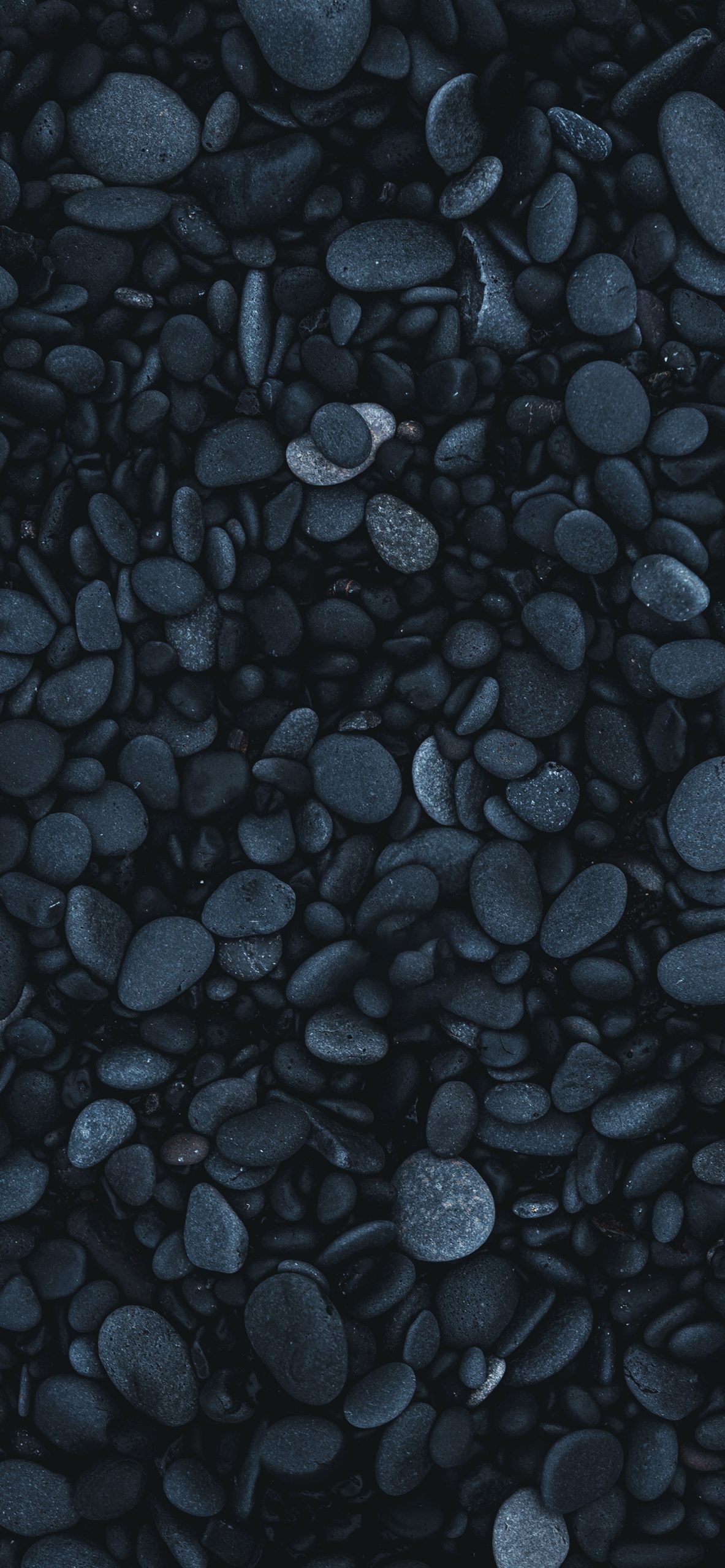 Plenty Of Black Small Pebble Stones For Wallpaper , Captured In Close Up  Stock Photo, Picture And Royalty Free Image. Image 38972307.