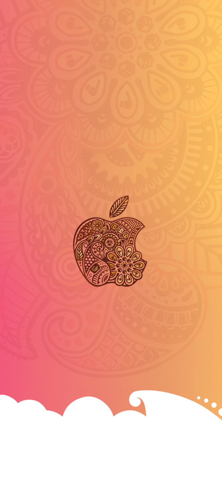 Default wallpaper of Apple India – LockScreen