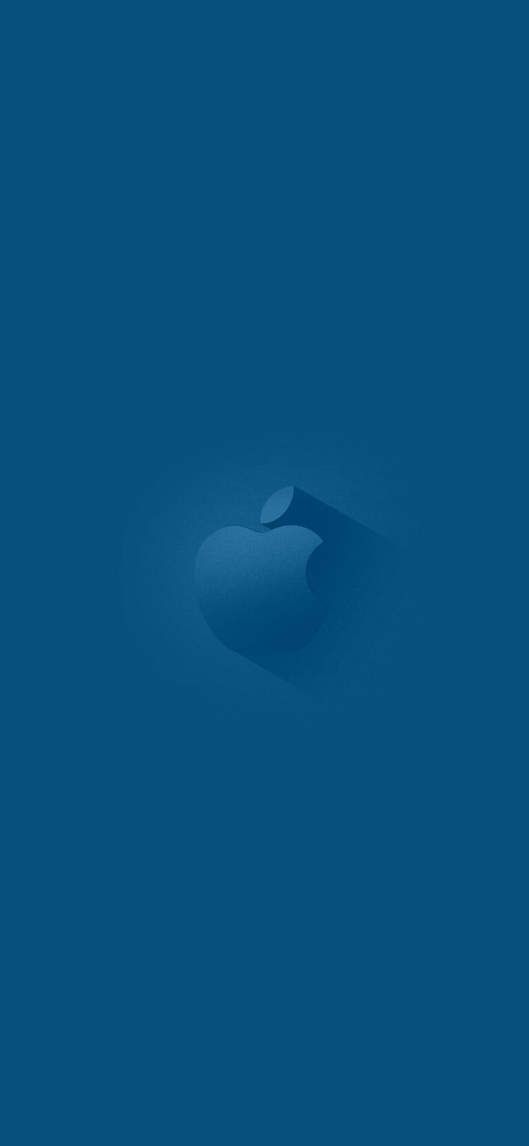 Default wallpaper of Blue Apple