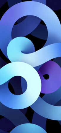 iPad Air 2020 Noodles Blue Light – Stock Wallpaper (Extracted from iOS 14 by @ispazio)