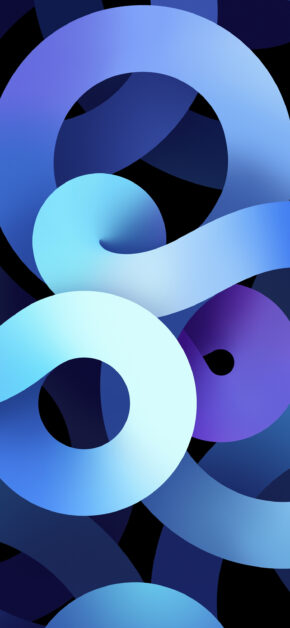 iPad Air 2020 Noodles Blue Light – Stock Wallpaper (Extracted from iOS 14 by @ispazio)