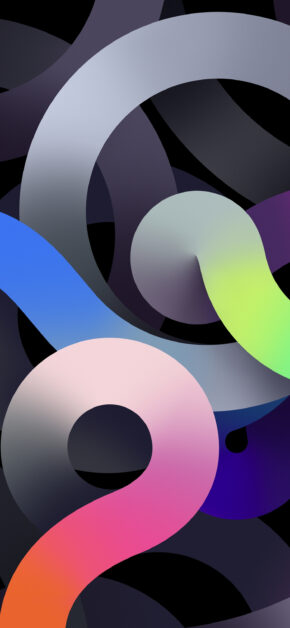 iPad Air 2020 Noodles Grey Light – Stock Wallpaper (Extracted from iOS 14 by @ispazio)
