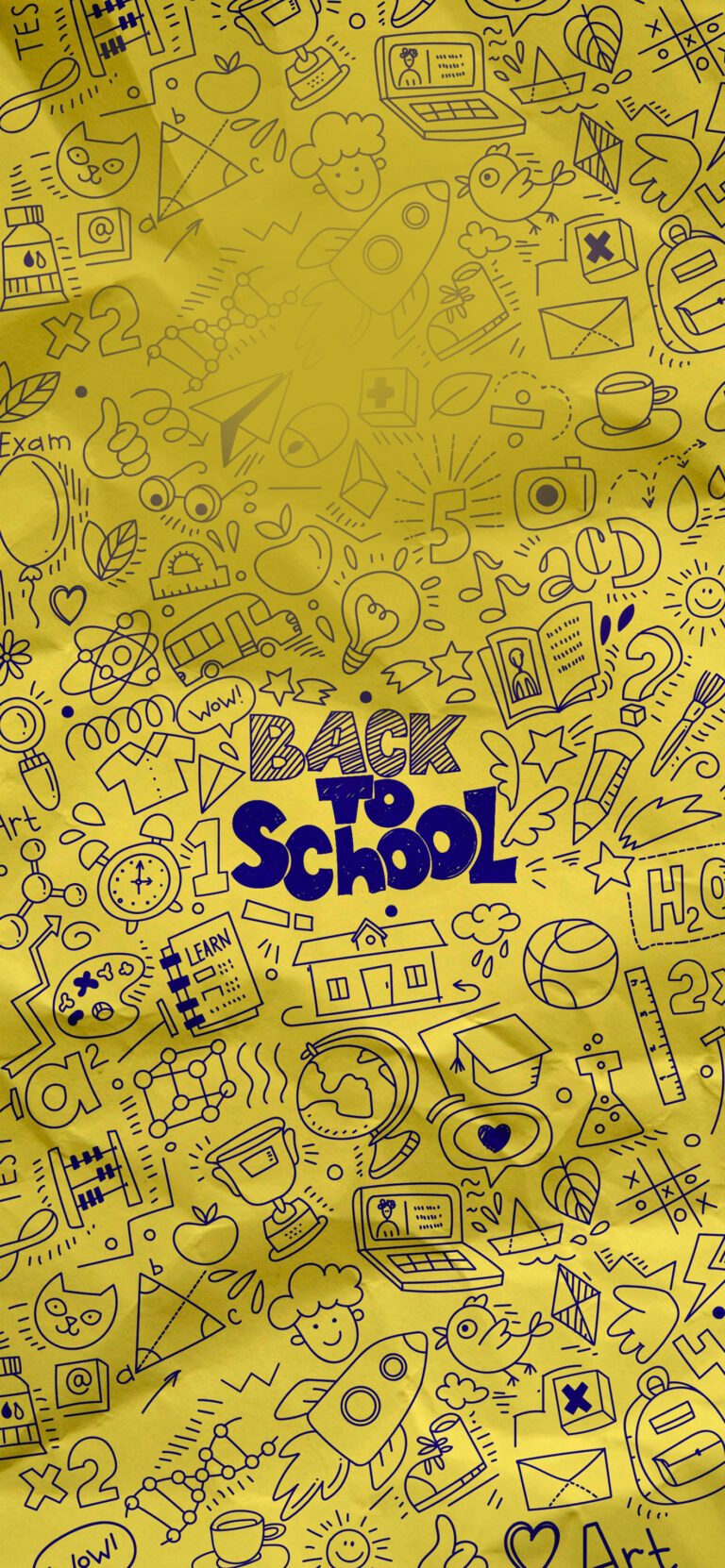 Default wallpaper of Back To School 2020