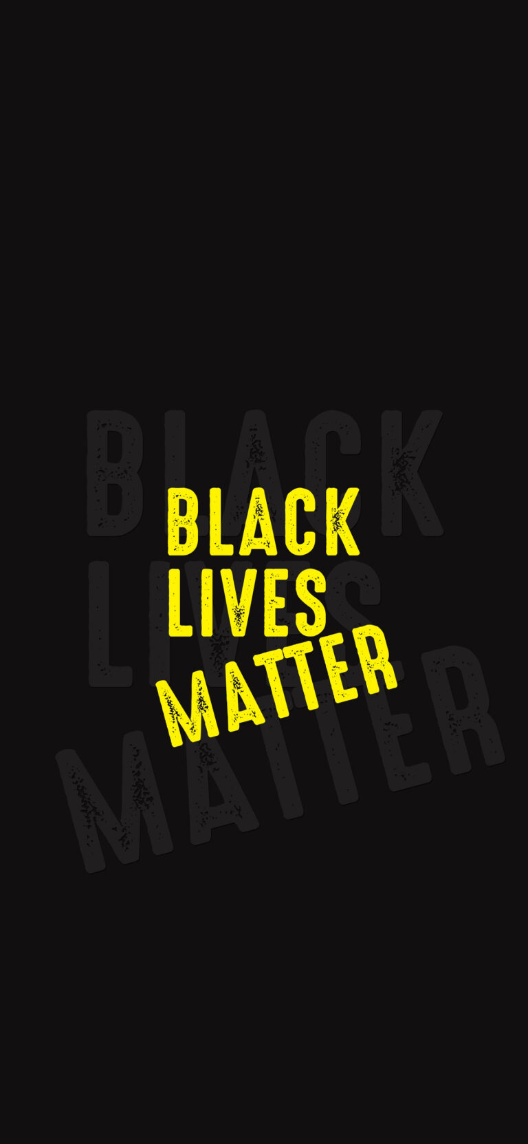 Default wallpaper of Black live matter