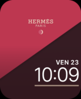 Hermès RED | Watch Face - Wallpapers Central