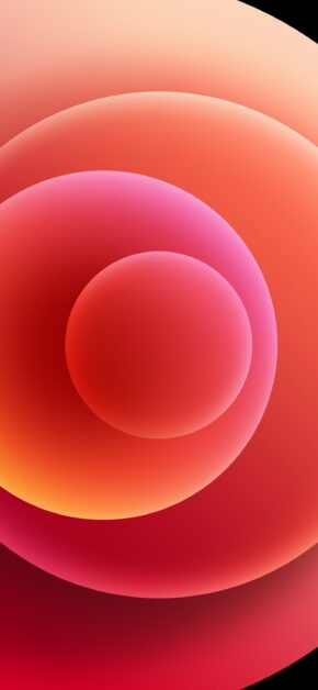 iPhone 12 – Orbs RED (Light) | LIVE Wallpaper
