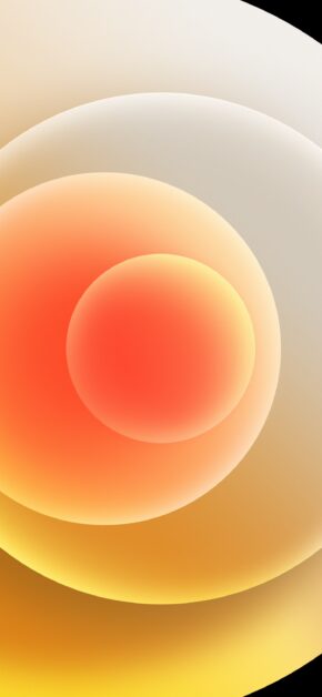 iPhone 12 – Orbs White (Light) | LIVE Wallpaper