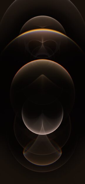 iPhone 12 Pro – Resonance Gold (Dark) – LIVE Wallpaper
