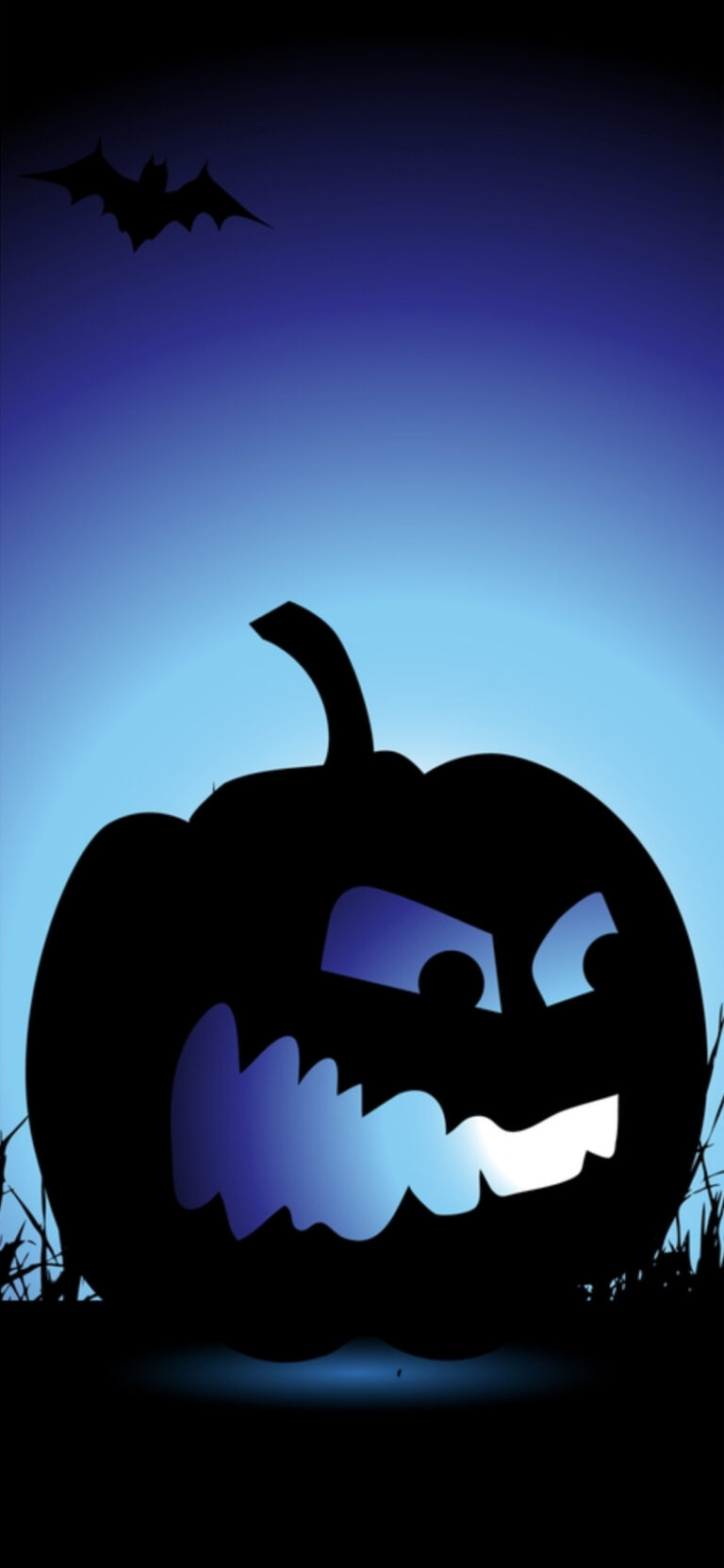 Default wallpaper of Blue Pumpkin