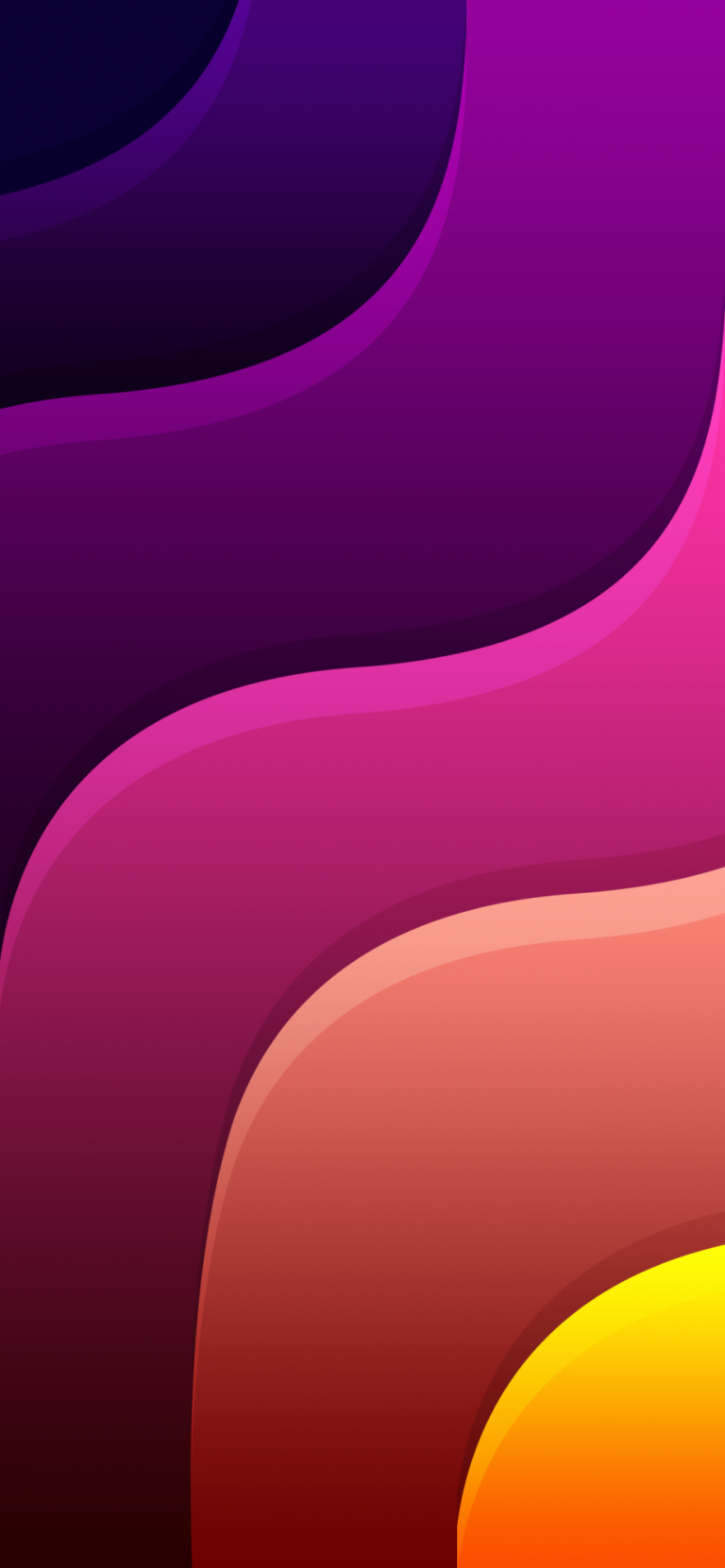 Default wallpaper of Waves v2 | Lockscreen