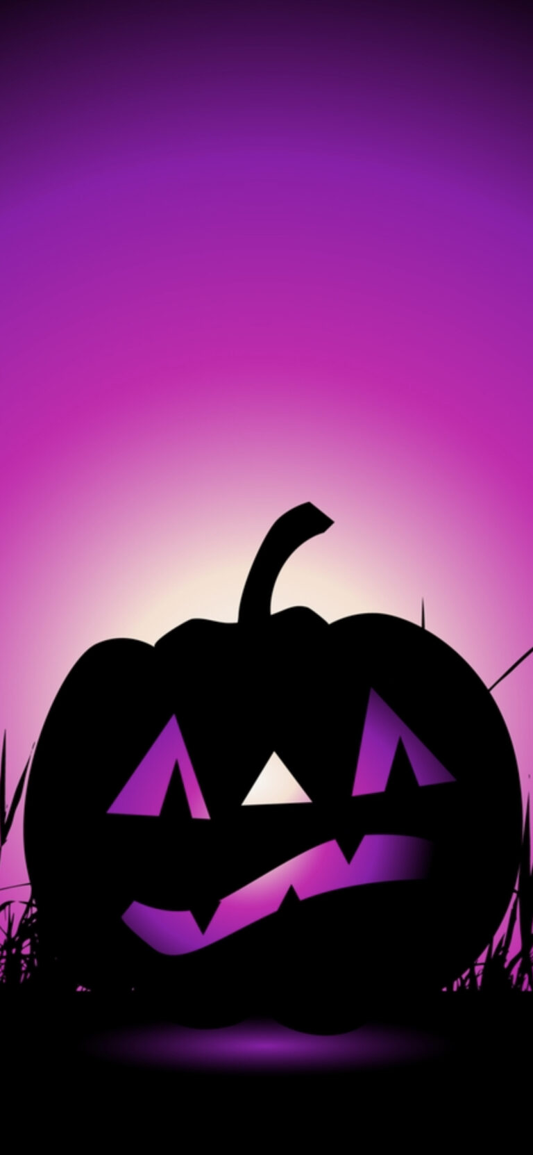 Default wallpaper of Purple Pumpkin