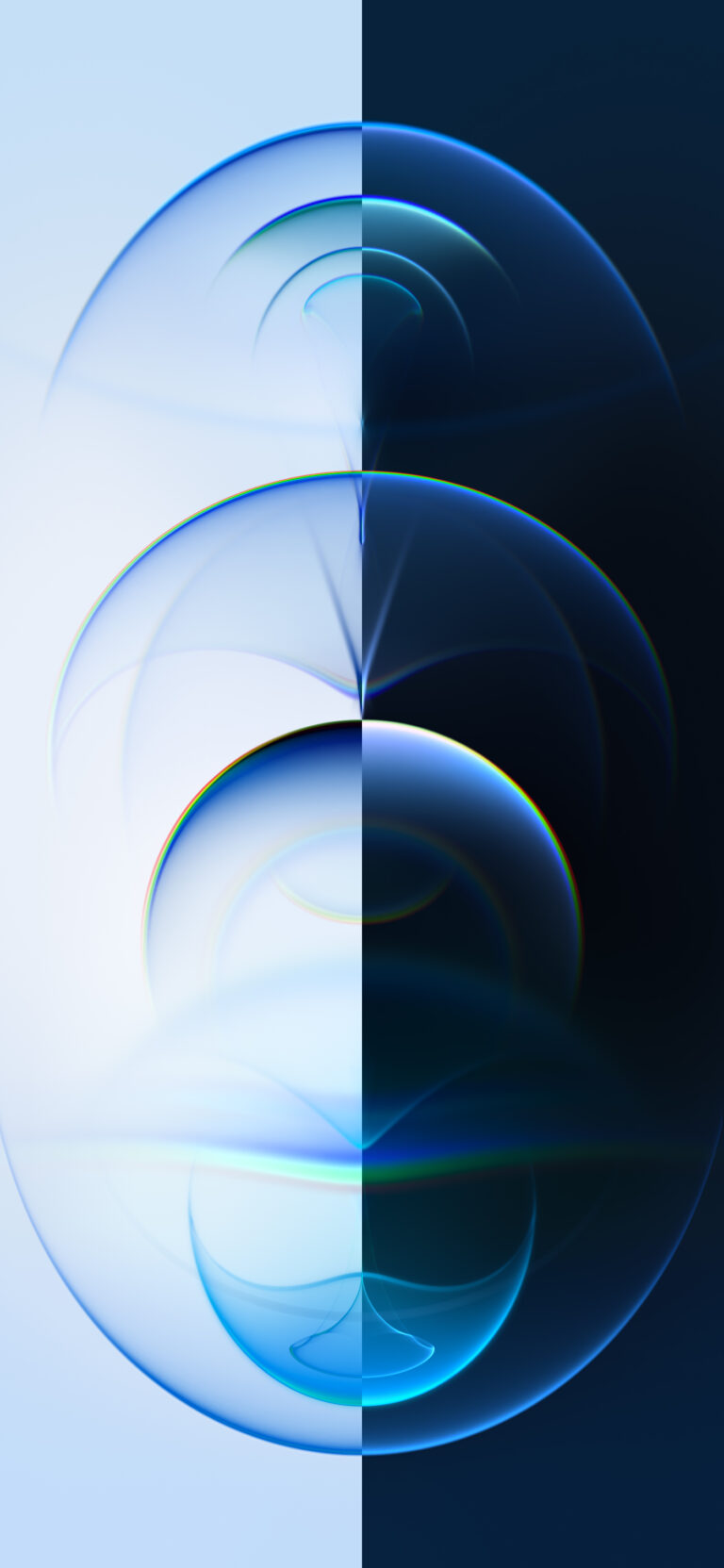 Default wallpaper of Resonance Blue (Light) | DUAL