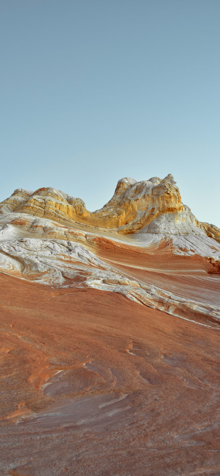 Default wallpaper of Desert Peak Day – Official from iOS 14.2 | Stock Wallpaper