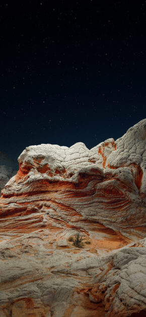 Desert Valley Night – Official from iOS 14.2 | Stock Wallpaper
