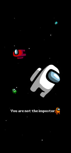 Among Us! You are not the impostor | Lockscreen