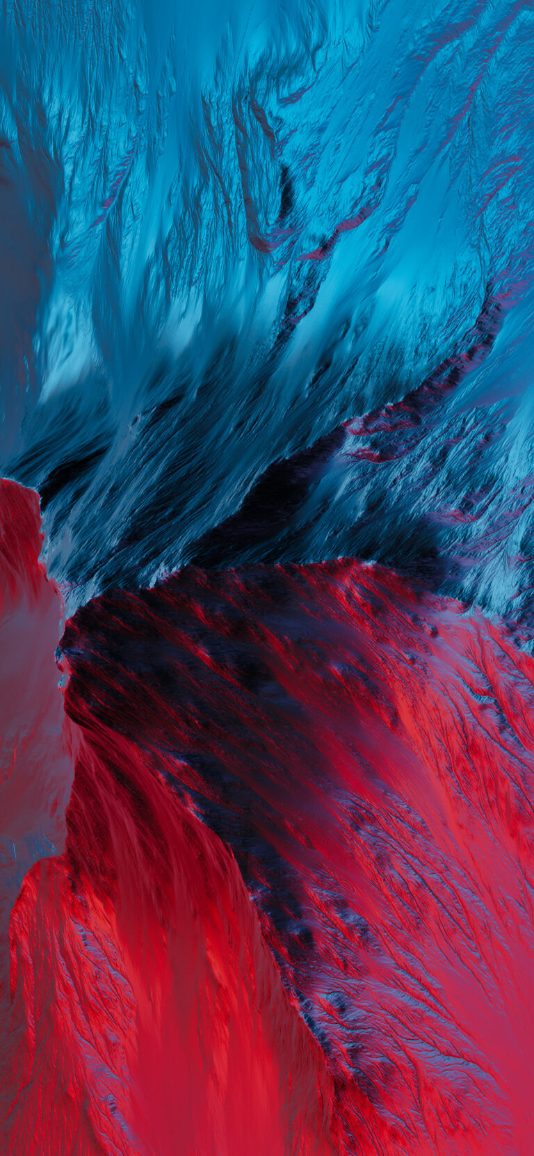 Default wallpaper of Red & Blue Abstract